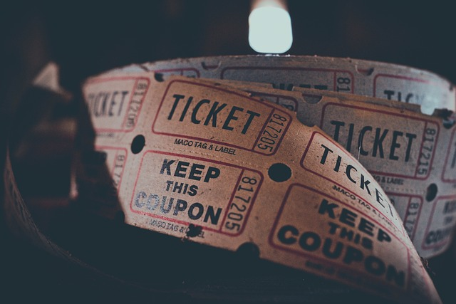 old school style tickets